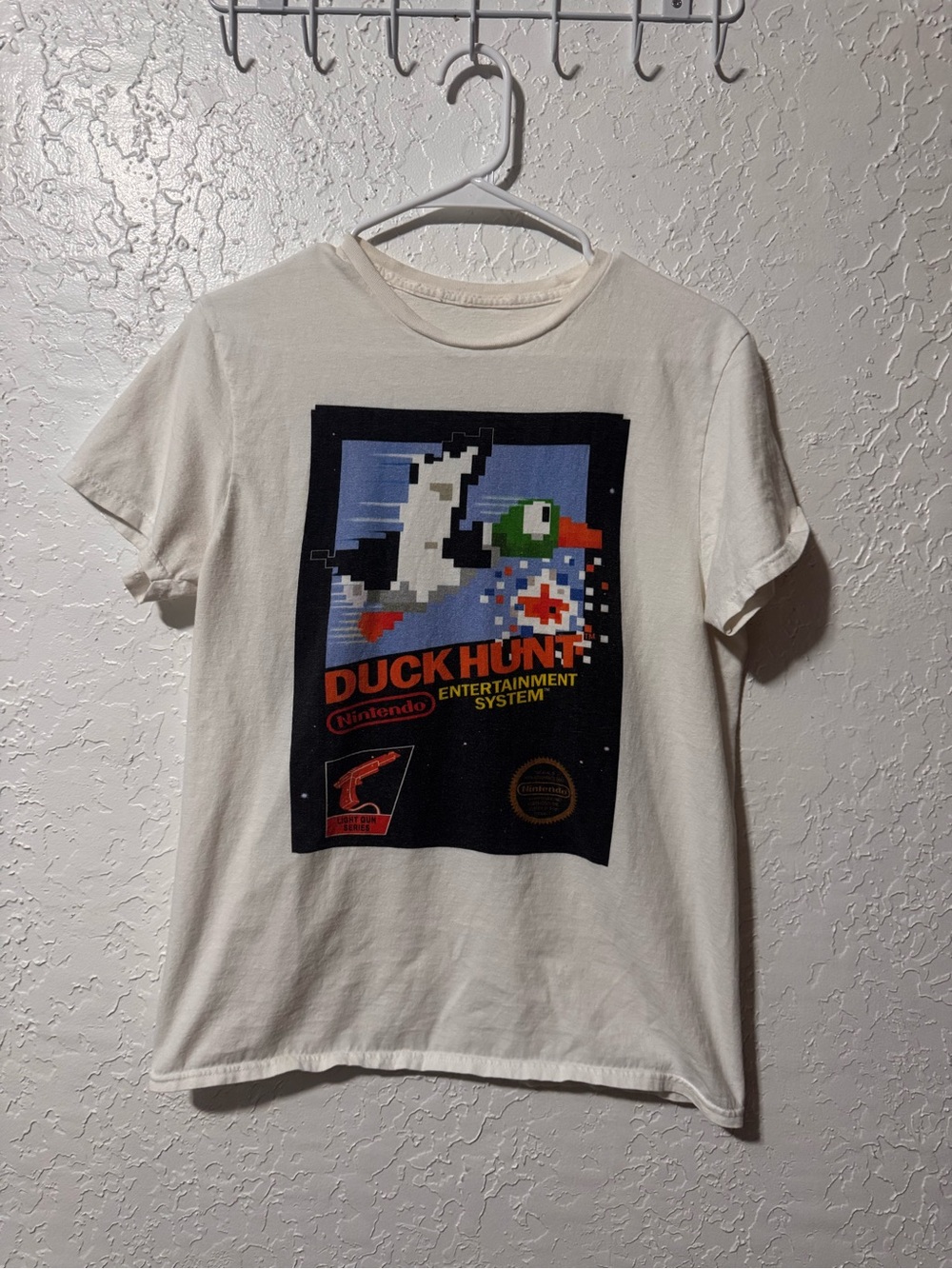 Nintendo Duck Hunt NES Graphic Tee Retro Video Game Shirt